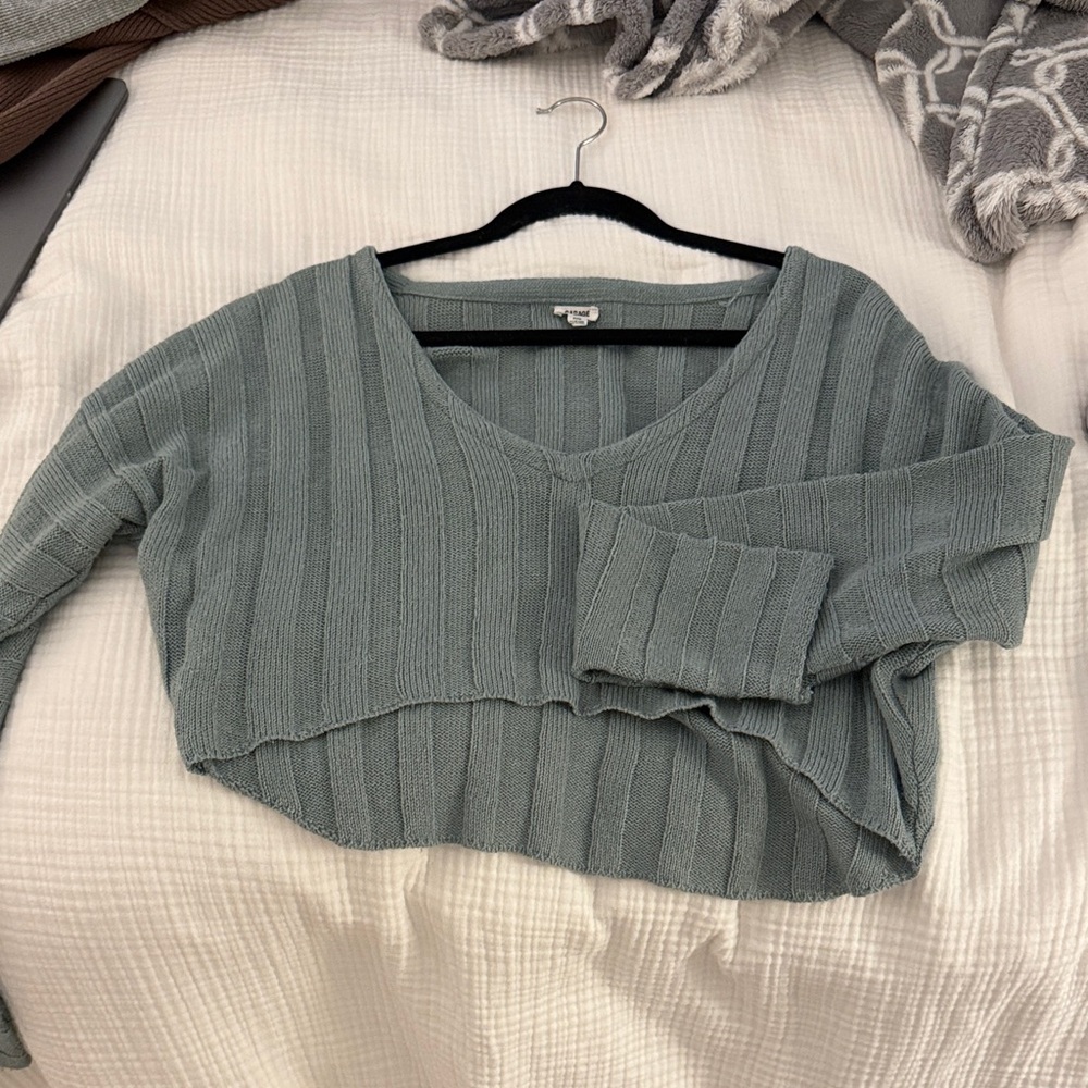Garage cropped sweater